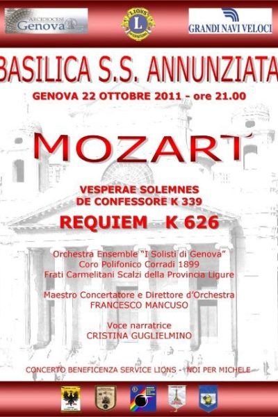 Requiem Mozart Basilica Assunta